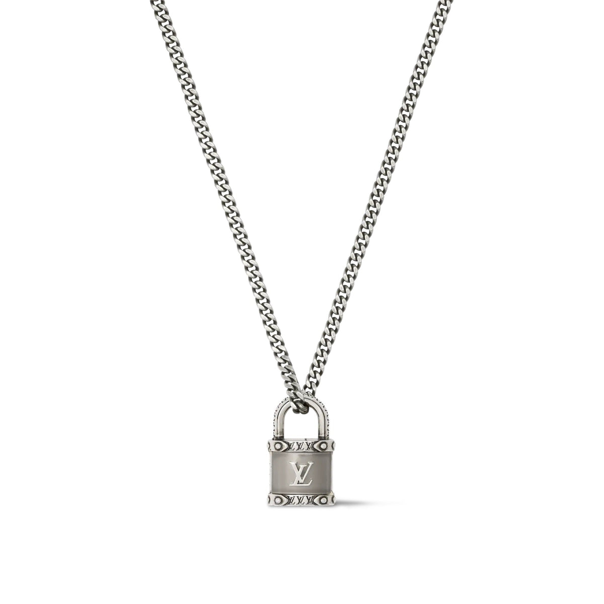 LV Lock Necklace