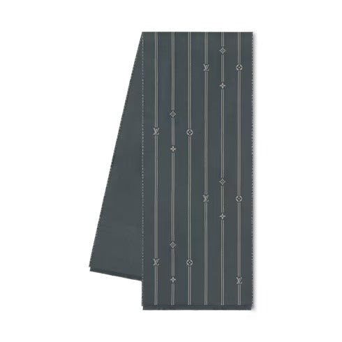 Monogram Stripes Scarf