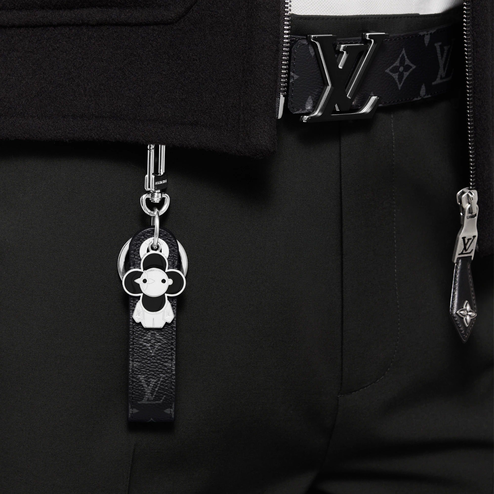 Vivienne Dragonne Key Holder and Bag Charm
