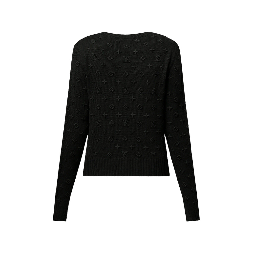 Monogram Cashmere Pullover