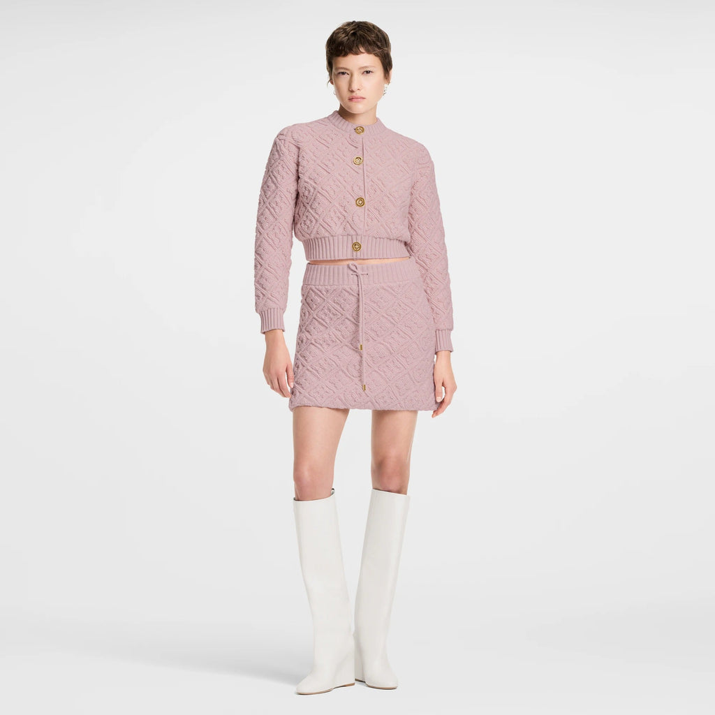 Monogram Toweling Mini Skirt