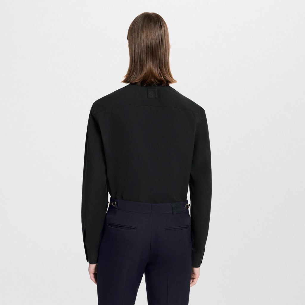 Silk-Blend Evening Shirt