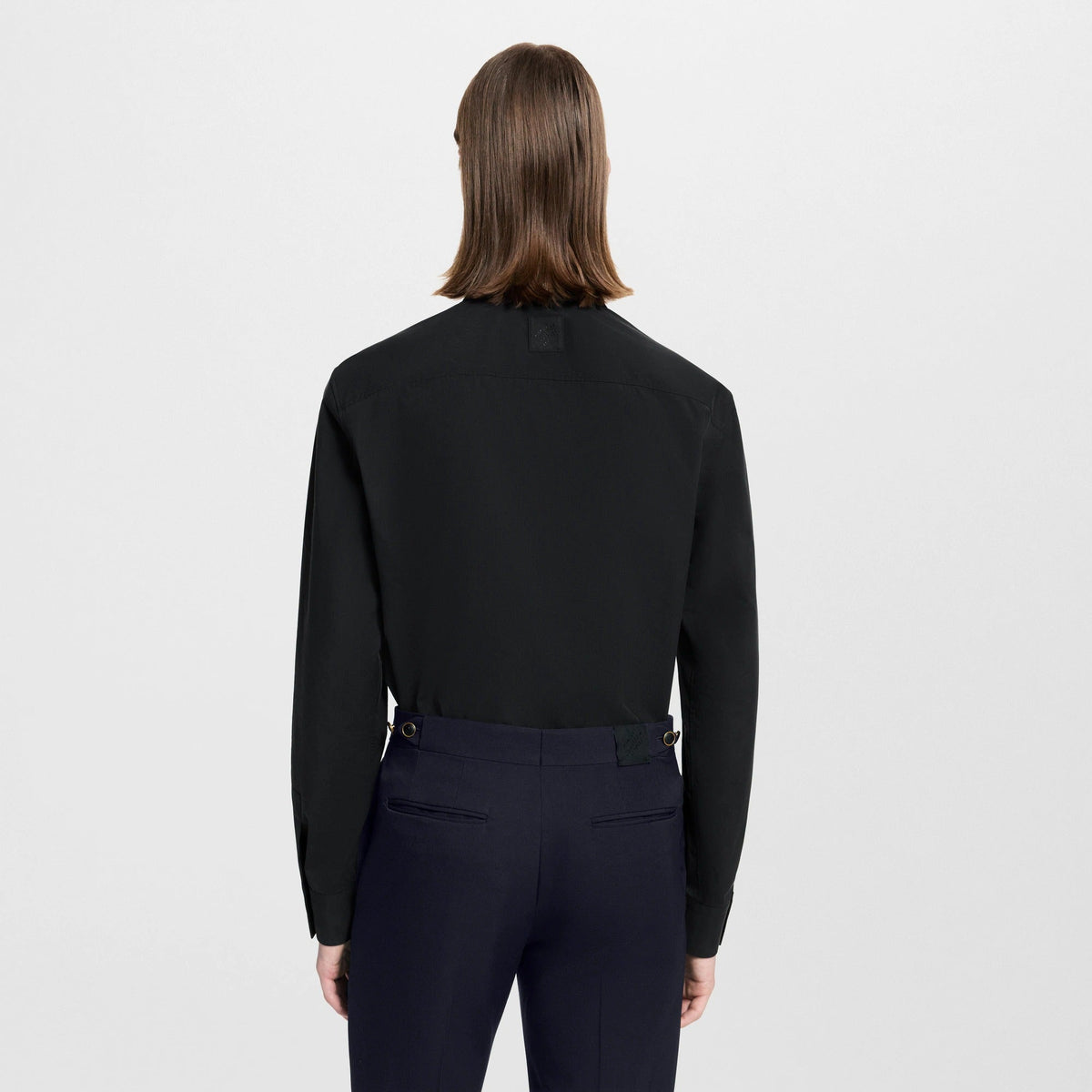 Silk-Blend Evening Shirt