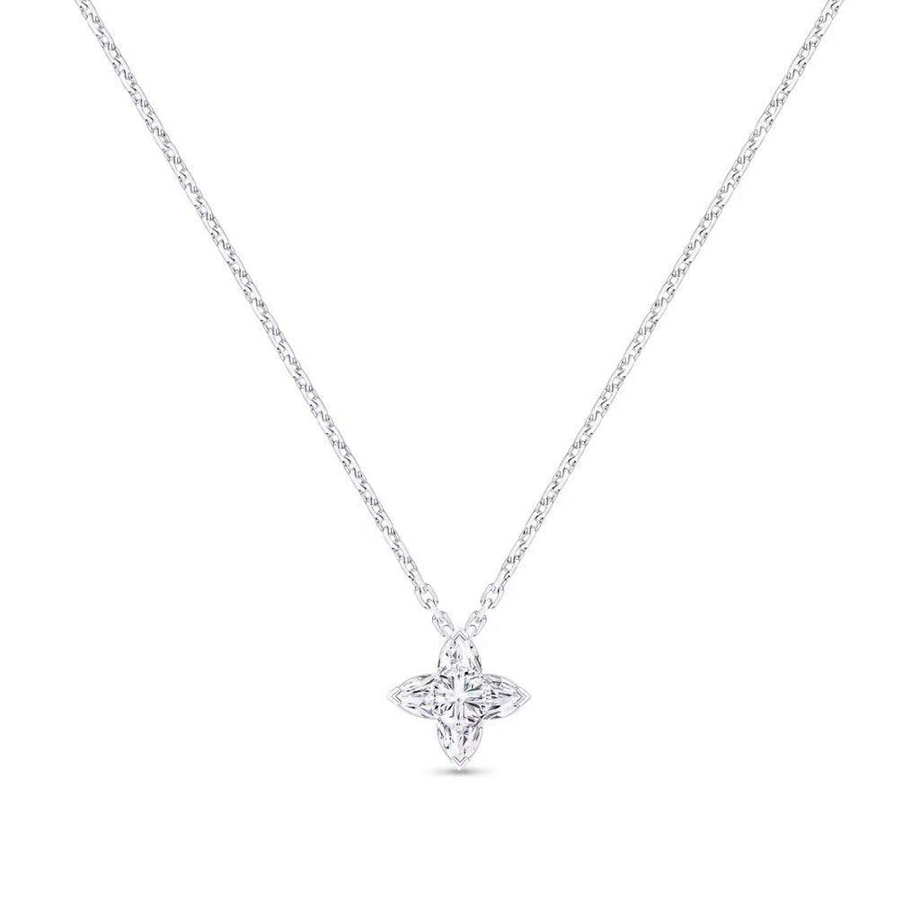 LV Diamonds Pendant, LV Monogram Star cut