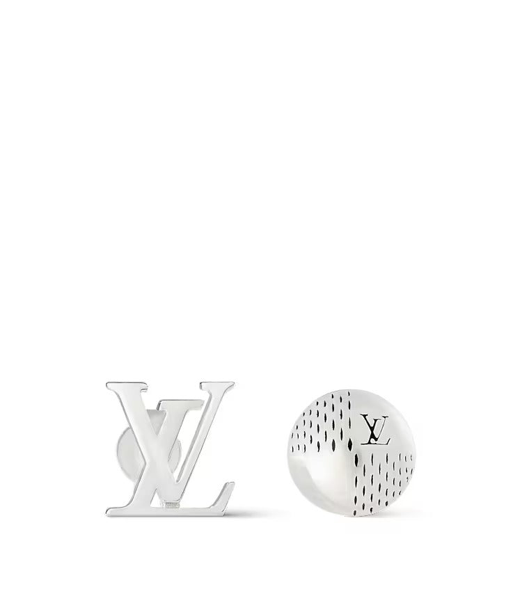 LV Suit Earrings