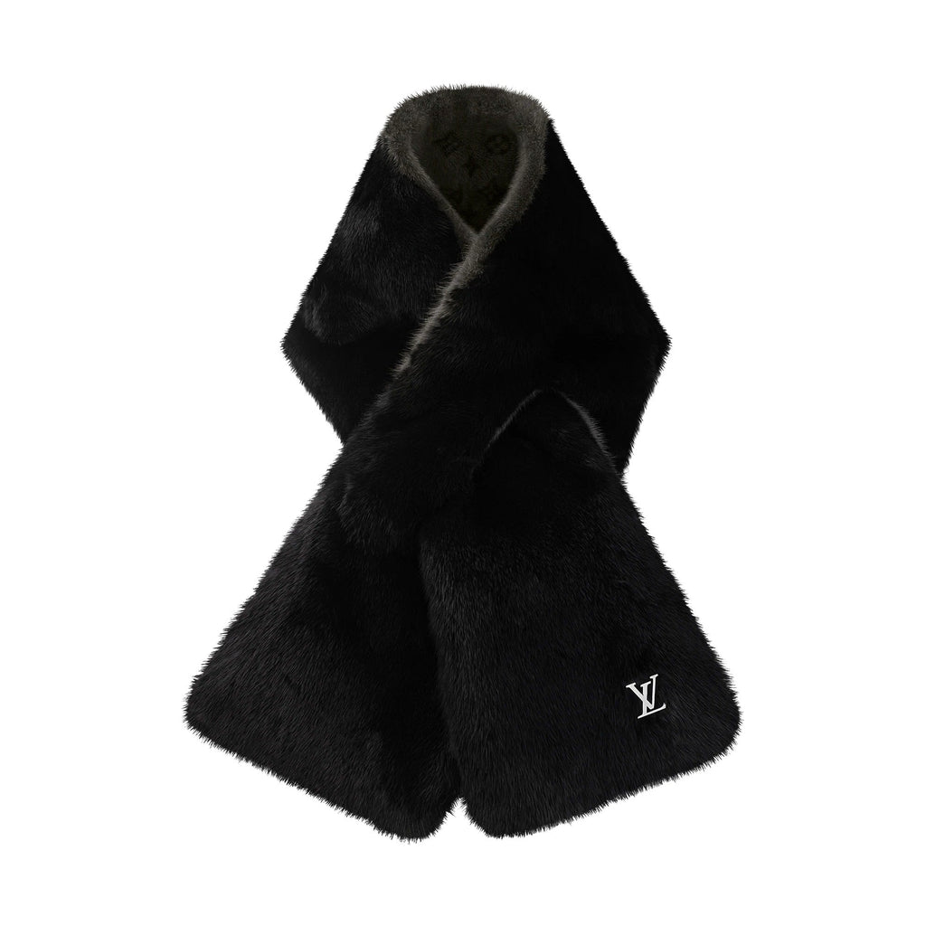 Monogram Reverso Fur Scarf