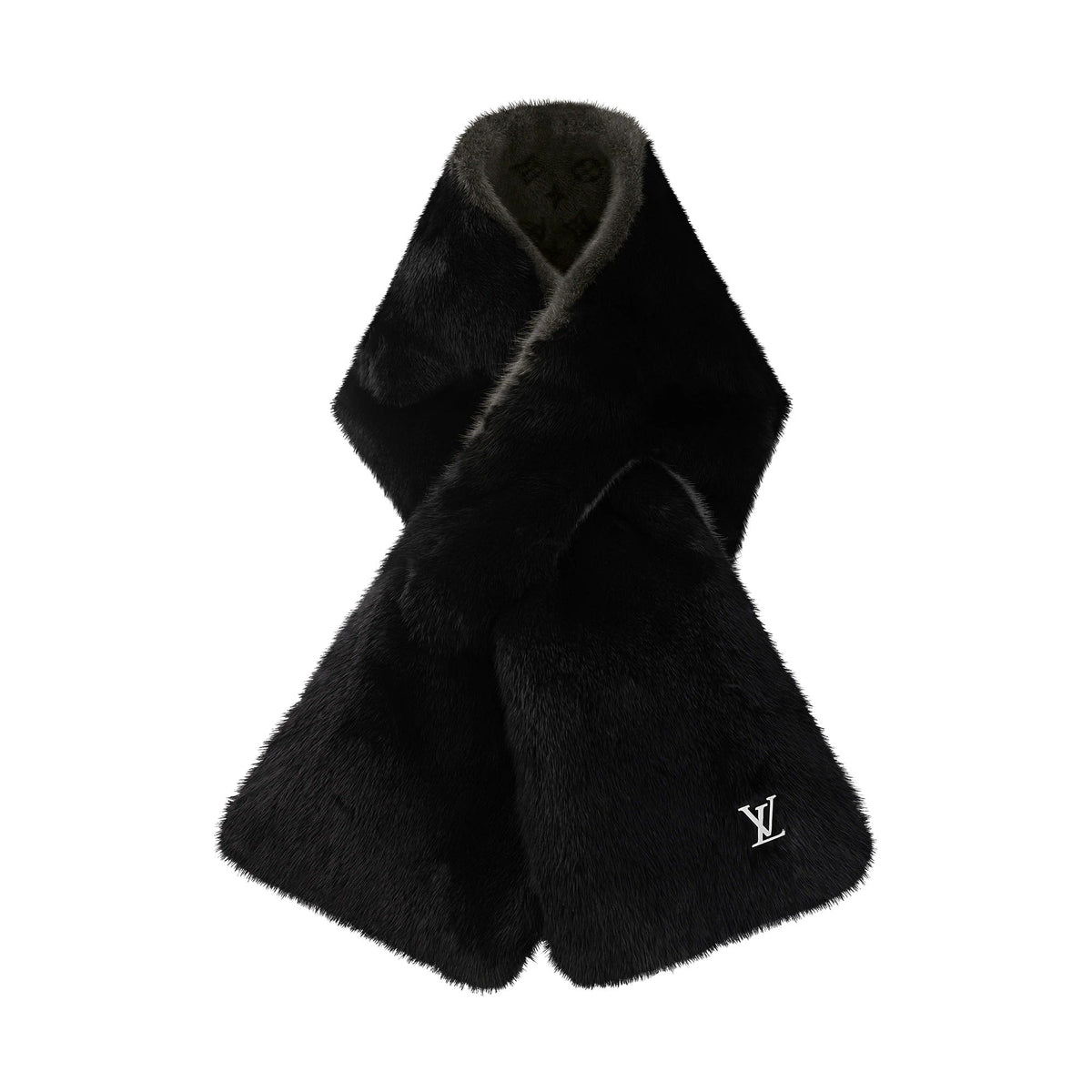 Monogram Reverso Fur Scarf