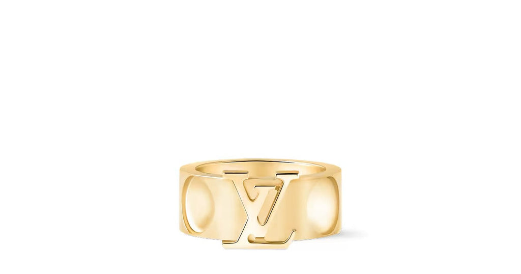 Empreinte Large Ring, Yellow Gold