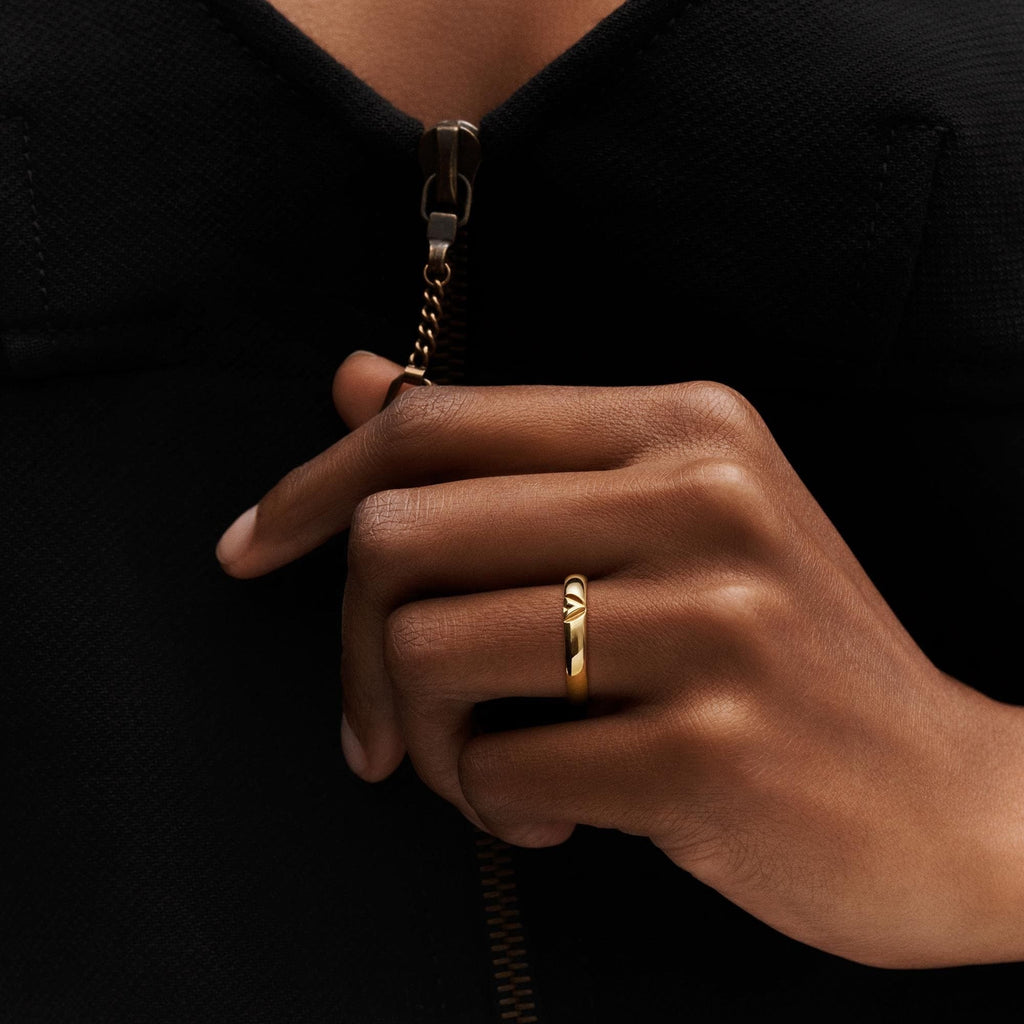 LV Volt Multi Wedding Band, Yellow Gold