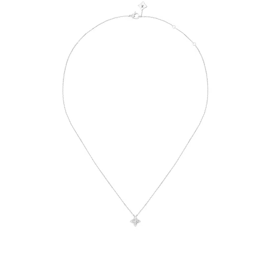 LV Diamonds Pendant, LV Monogram Star cut
