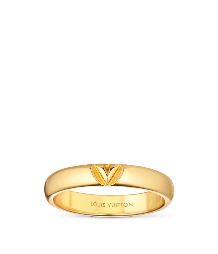 LV Volt Multi Wedding Band, Yellow Gold
