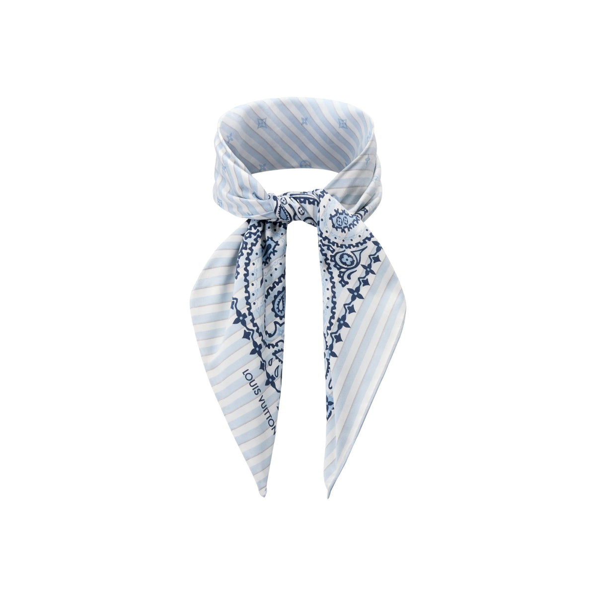 Stripes Paisley Bandana
