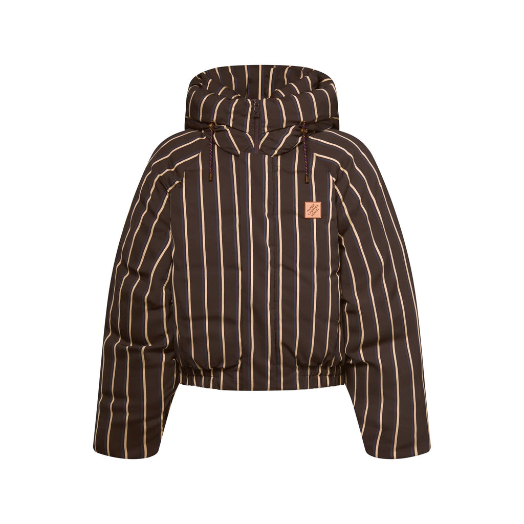 Striped Puffer Jacket