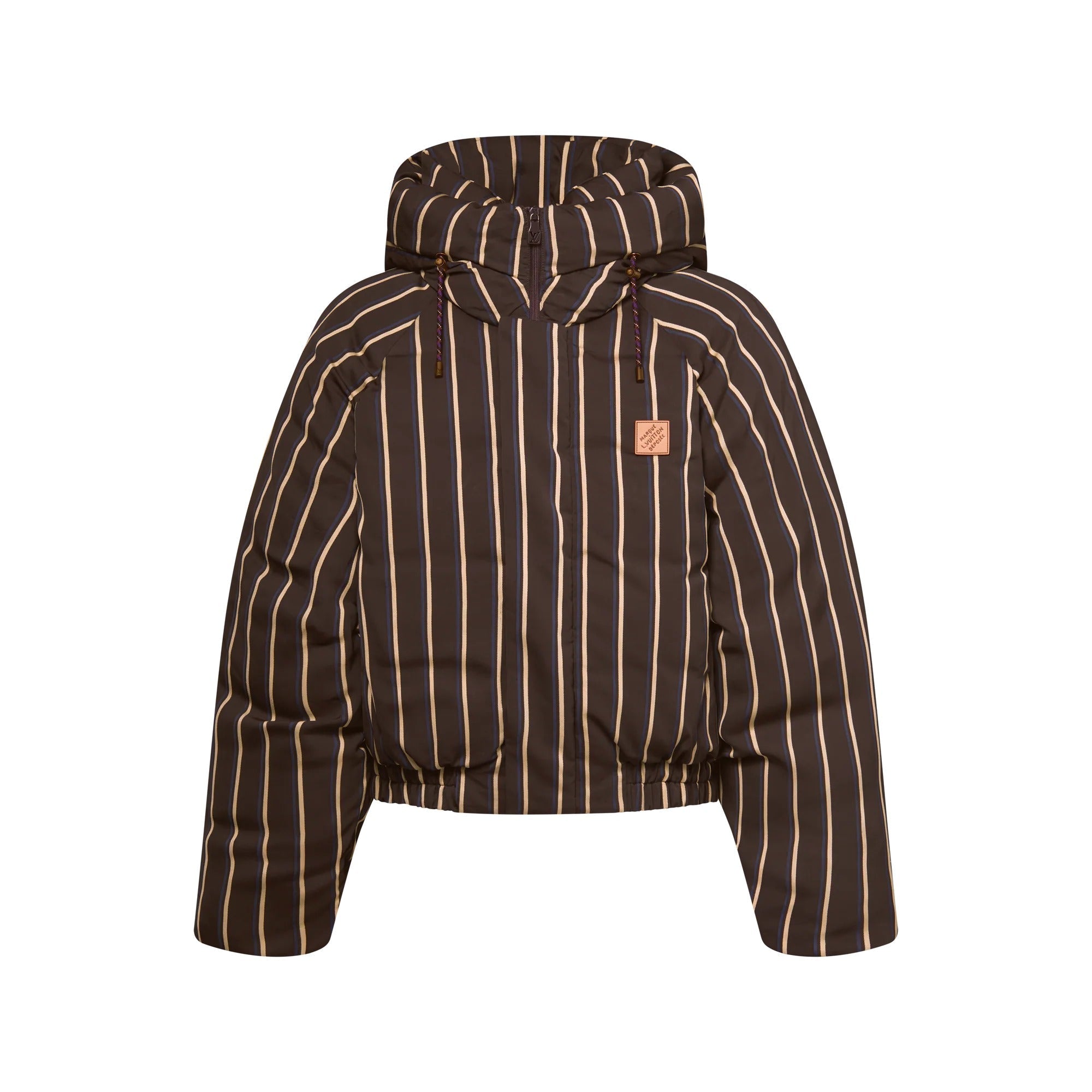Striped Puffer Jacket
