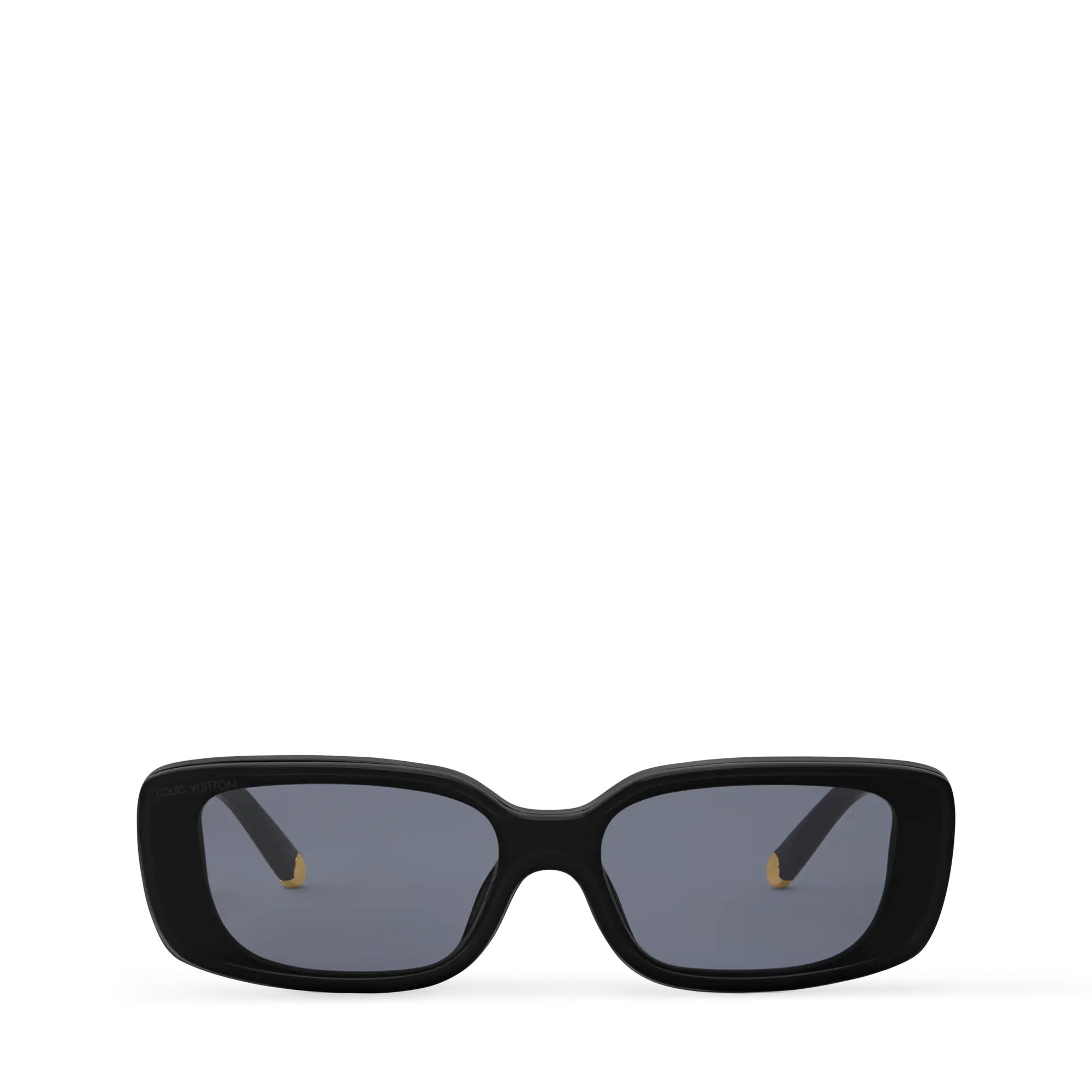 LV Script Low Rectangle Sunglasses