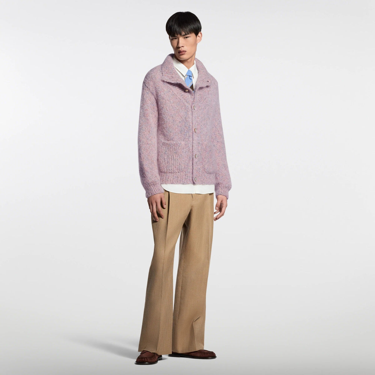 Tweed Mohair Cardigan