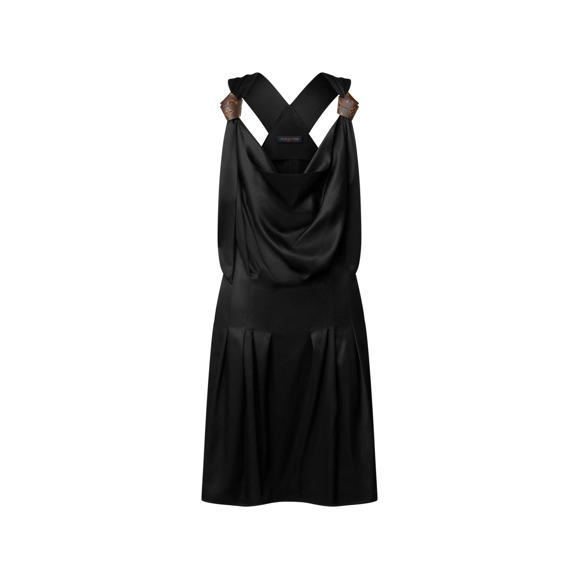 Monogram Knot Pocket Dress