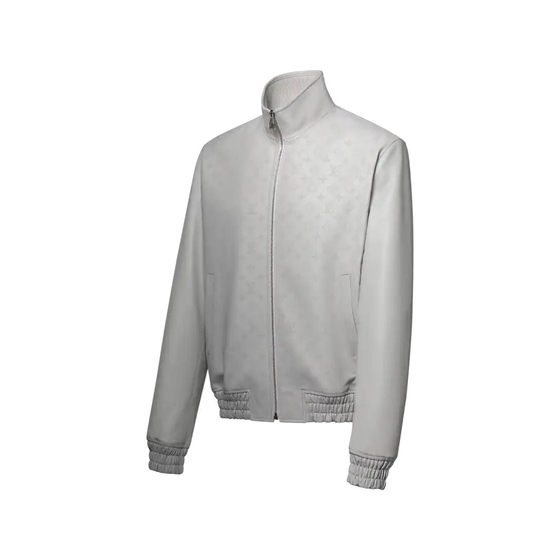 Perforated Monogram Leather Track Top