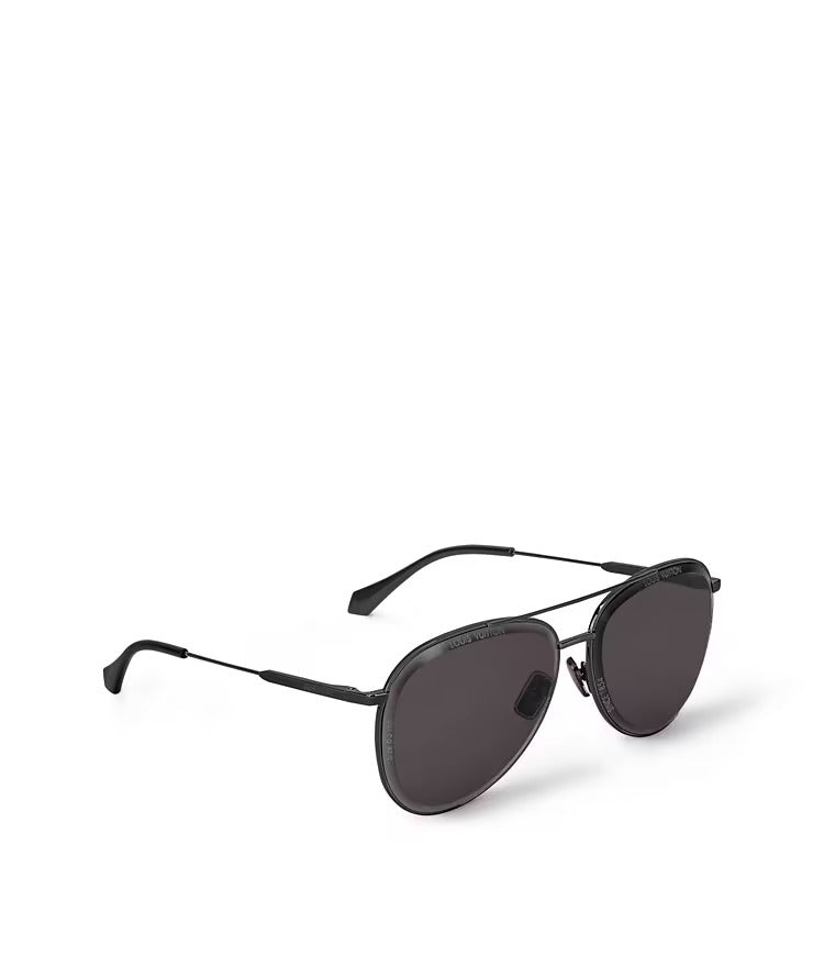 LV Super Vision Metal Pilot Sunglasses