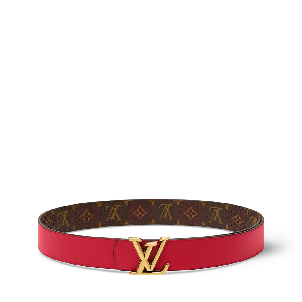 LV Dimension Monogram Grid 40mm Reversible Belt