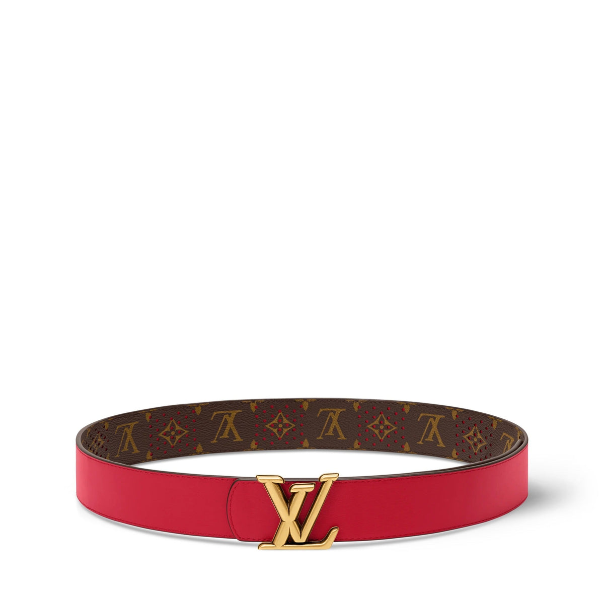 LV Dimension Monogram Grid 40mm Reversible Belt