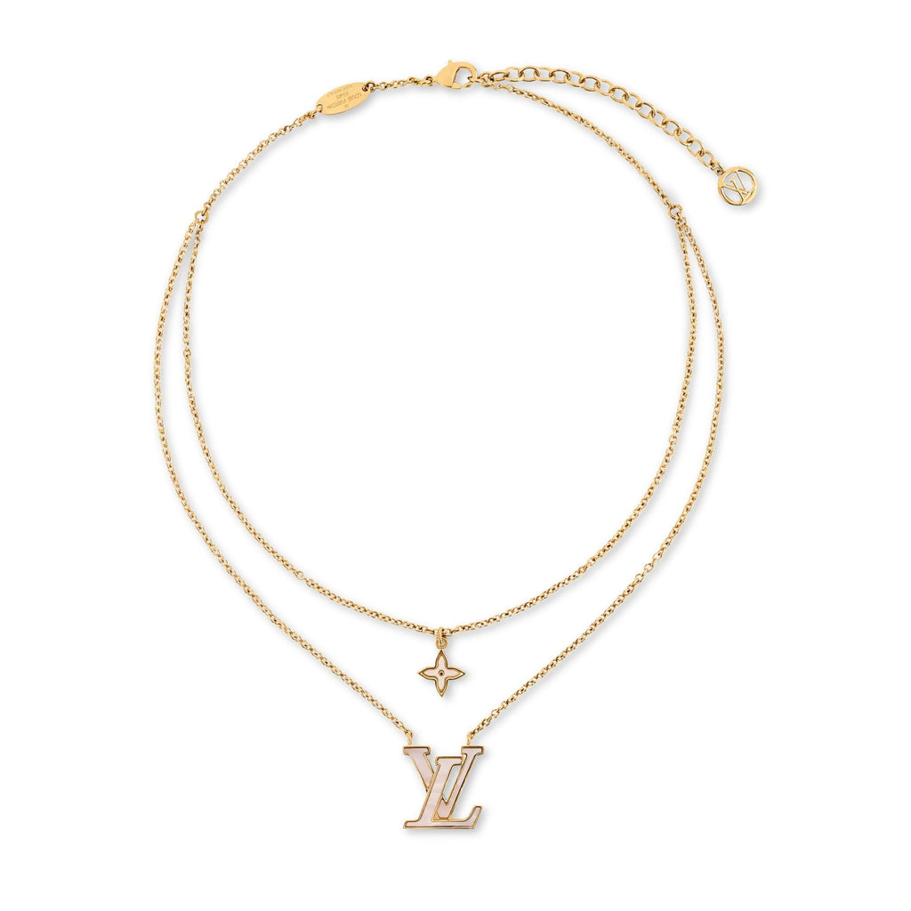 Lady LV Pearlescent Necklace