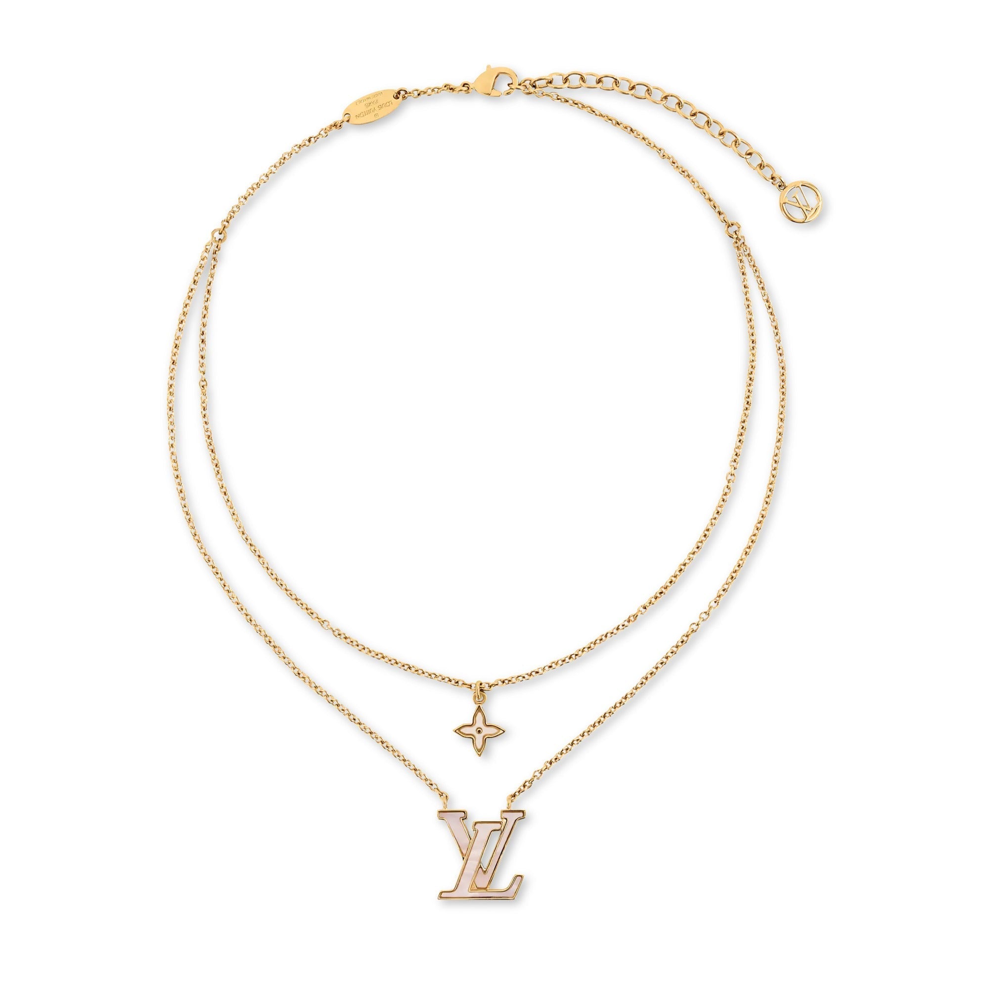 Lady LV Pearlescent Necklace