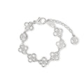 LV Charms Silver Bracelet