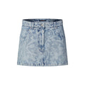 LV Bloom Denim Mini Skirt