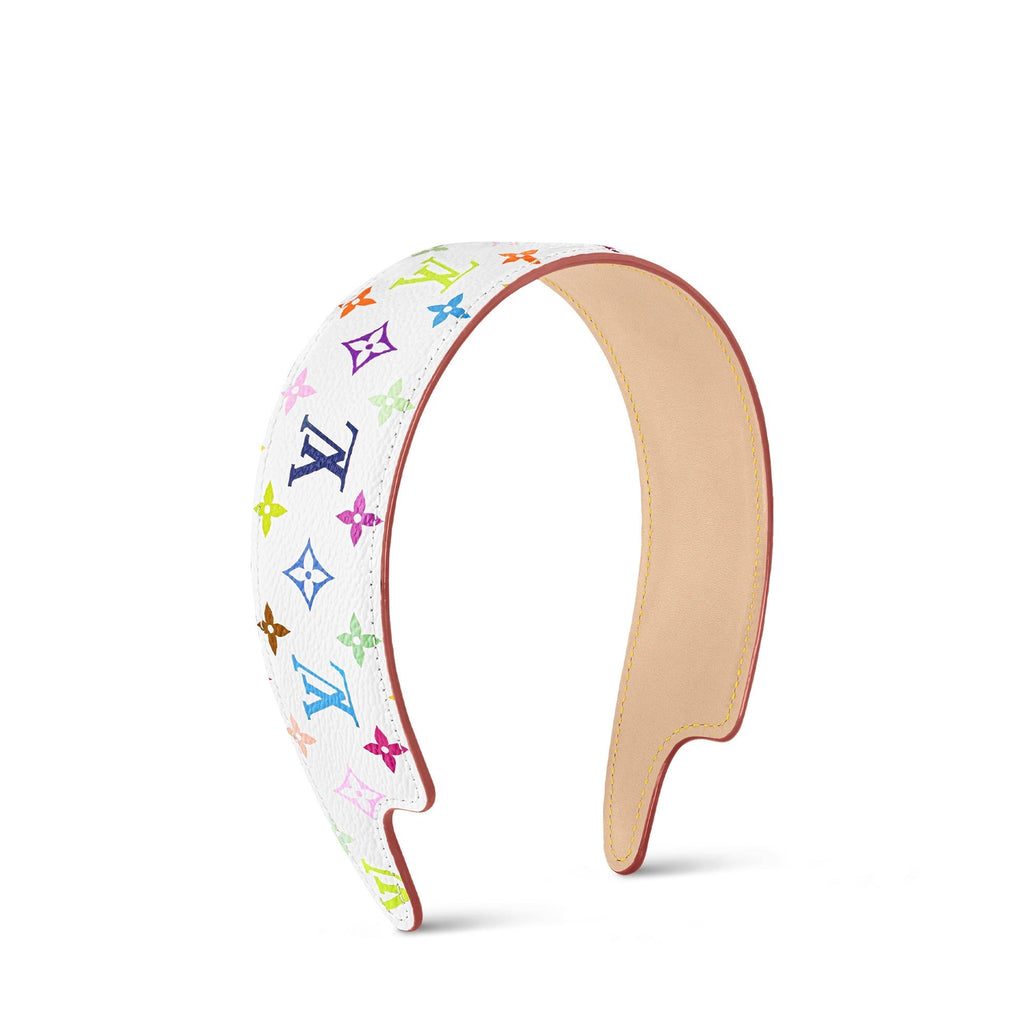 LV x TM Monogram Multicolor LV Outline Headband