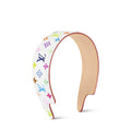 LV x TM Monogram Multicolor LV Outline Headband