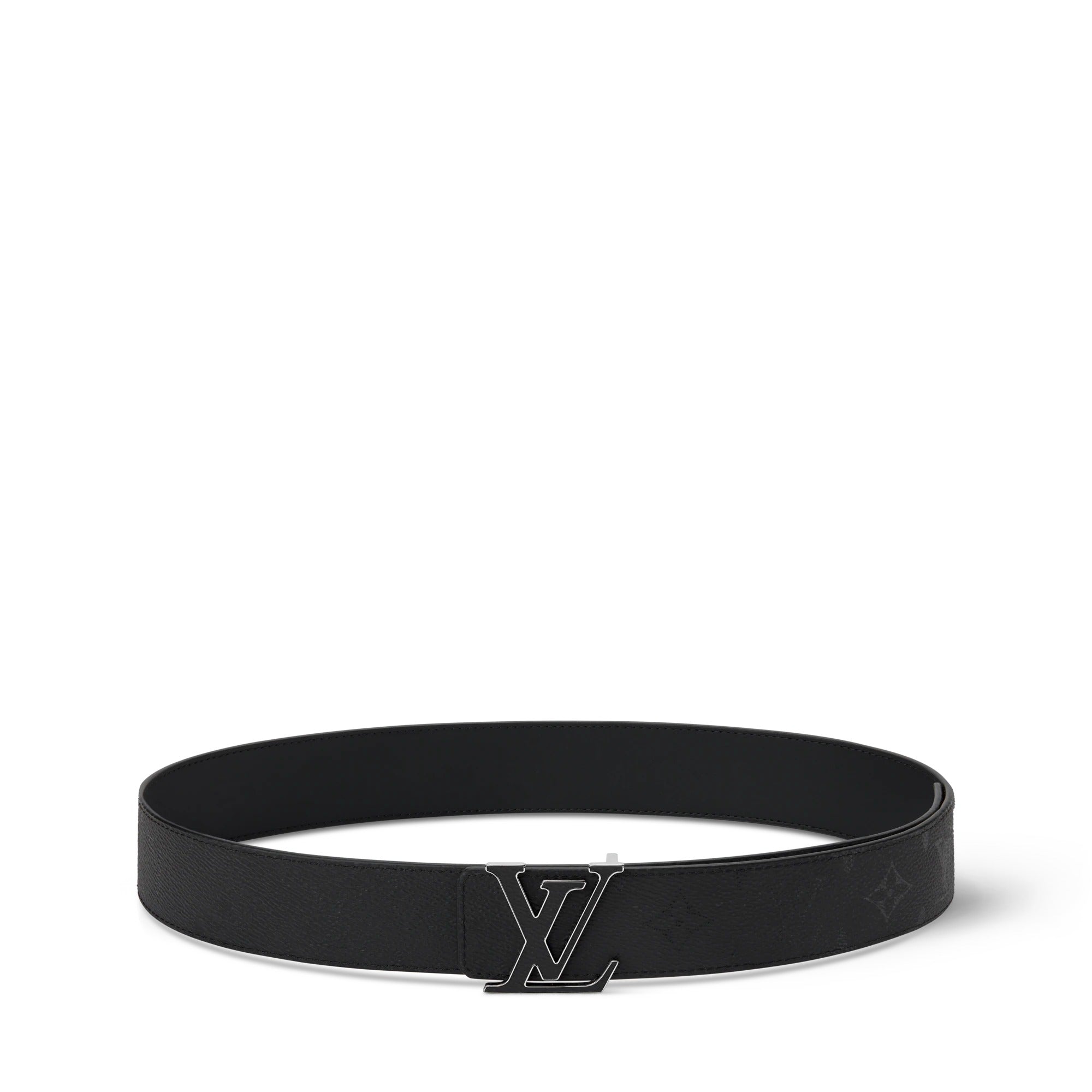 LV Initiales Monogram Reflective 40mm Reversible Belt