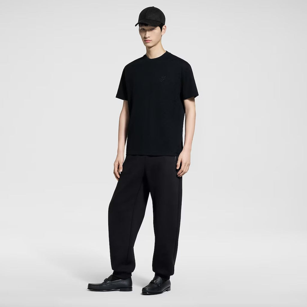Damier Cotton Pique T-Shirt