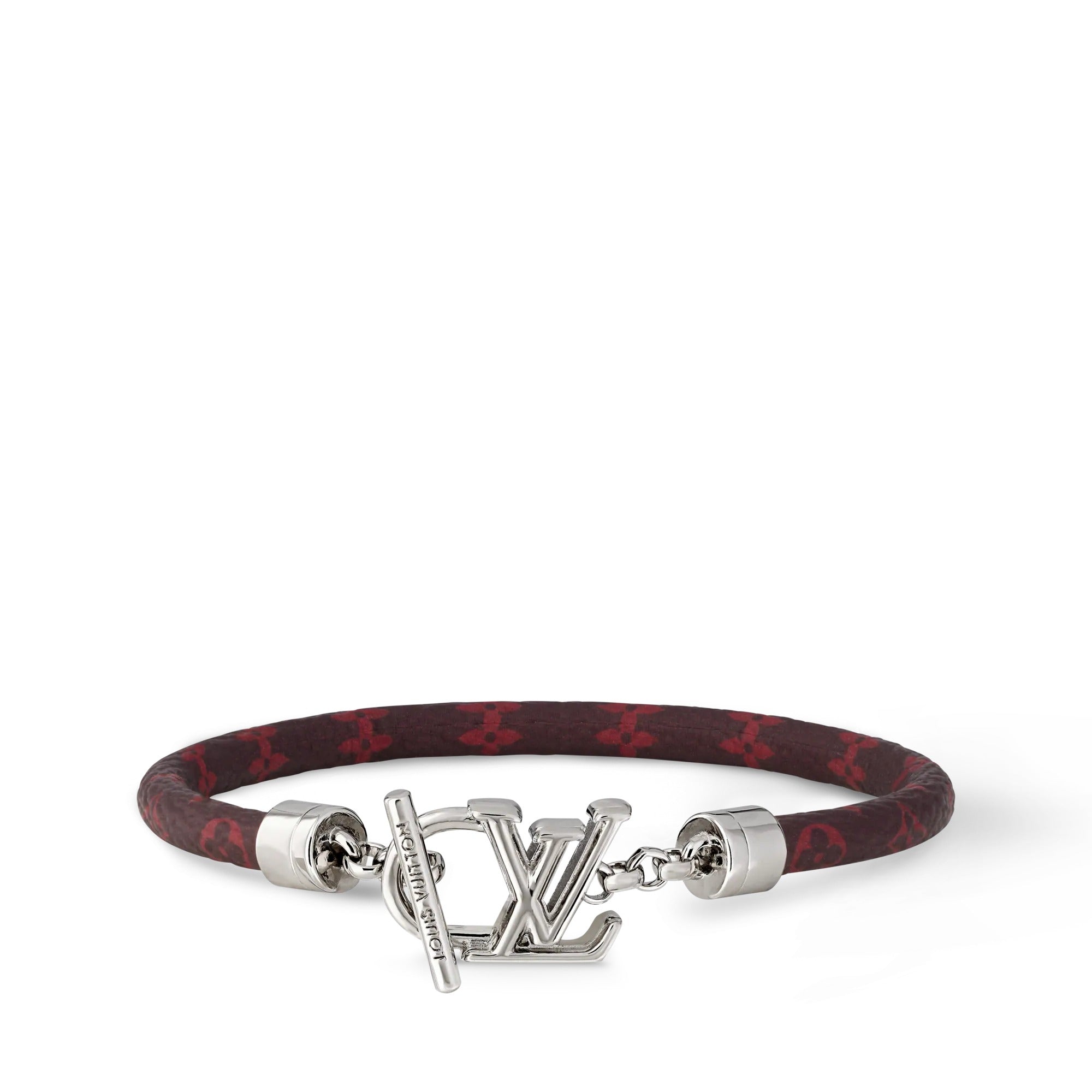 LV Dimension Monogram Leather Bracelet
