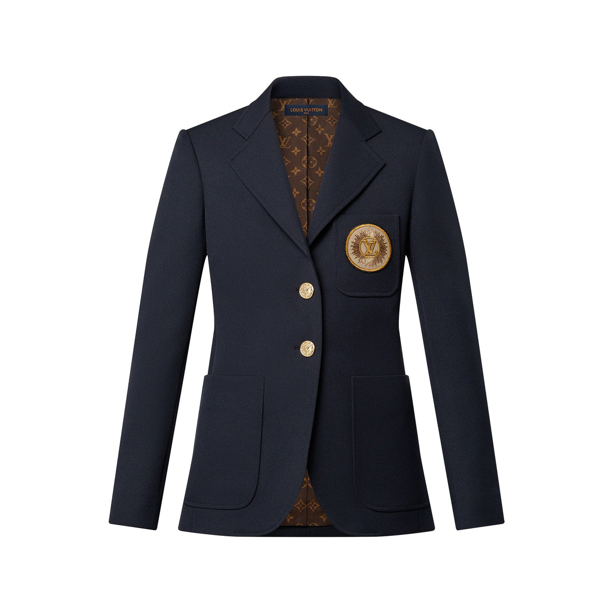 Preppy Wool Blazer