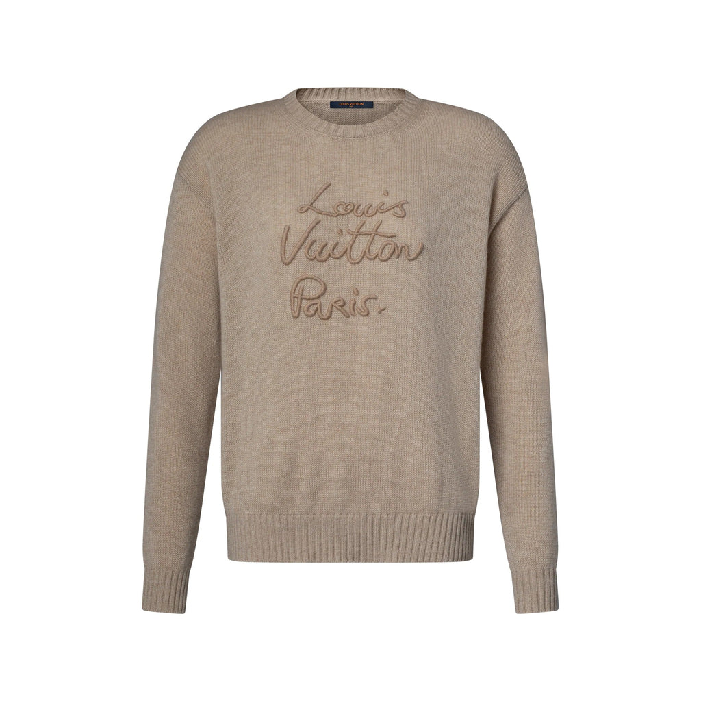 Cursive Signature Pullover