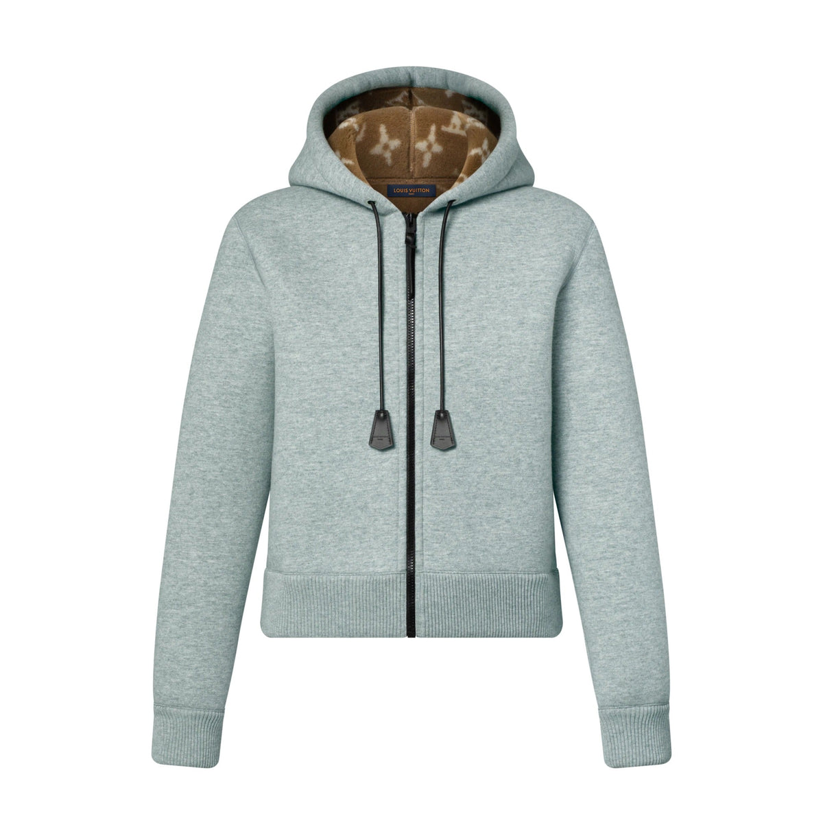 Fleece-Lined Zip-Up Hoodie
