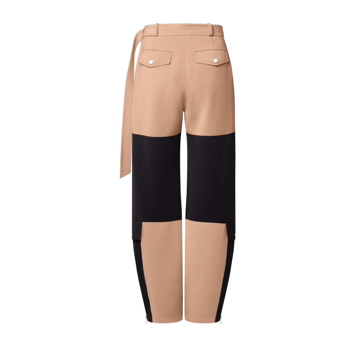 Color-Blocked Cargo Pants
