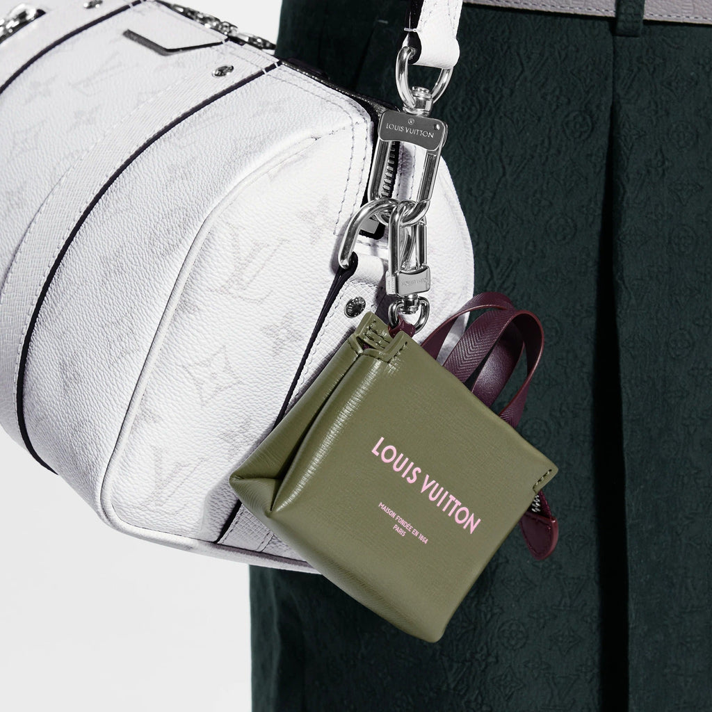 LV Mini Shopper Tote Bag Charm