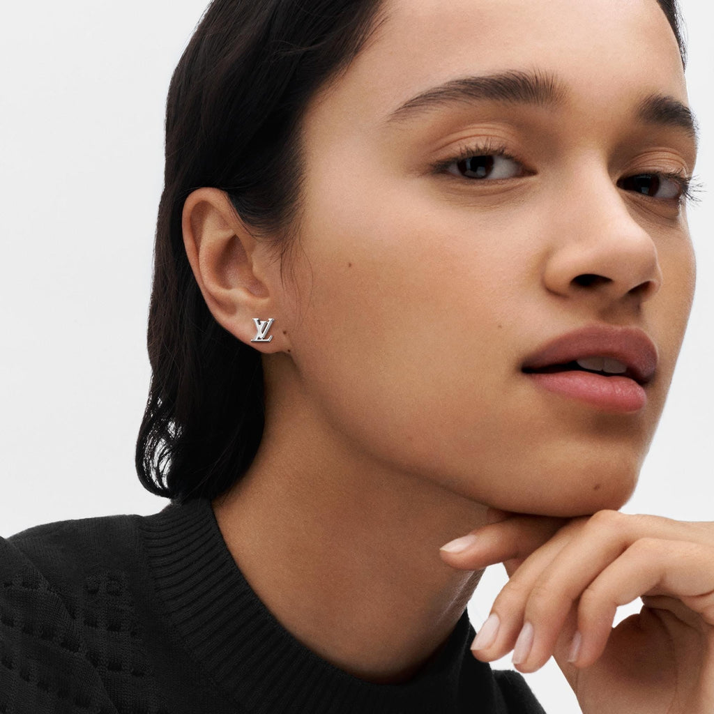 Idylle Blossom Reversible Stud, Yellow And White Gold And Diamond - Per Unit