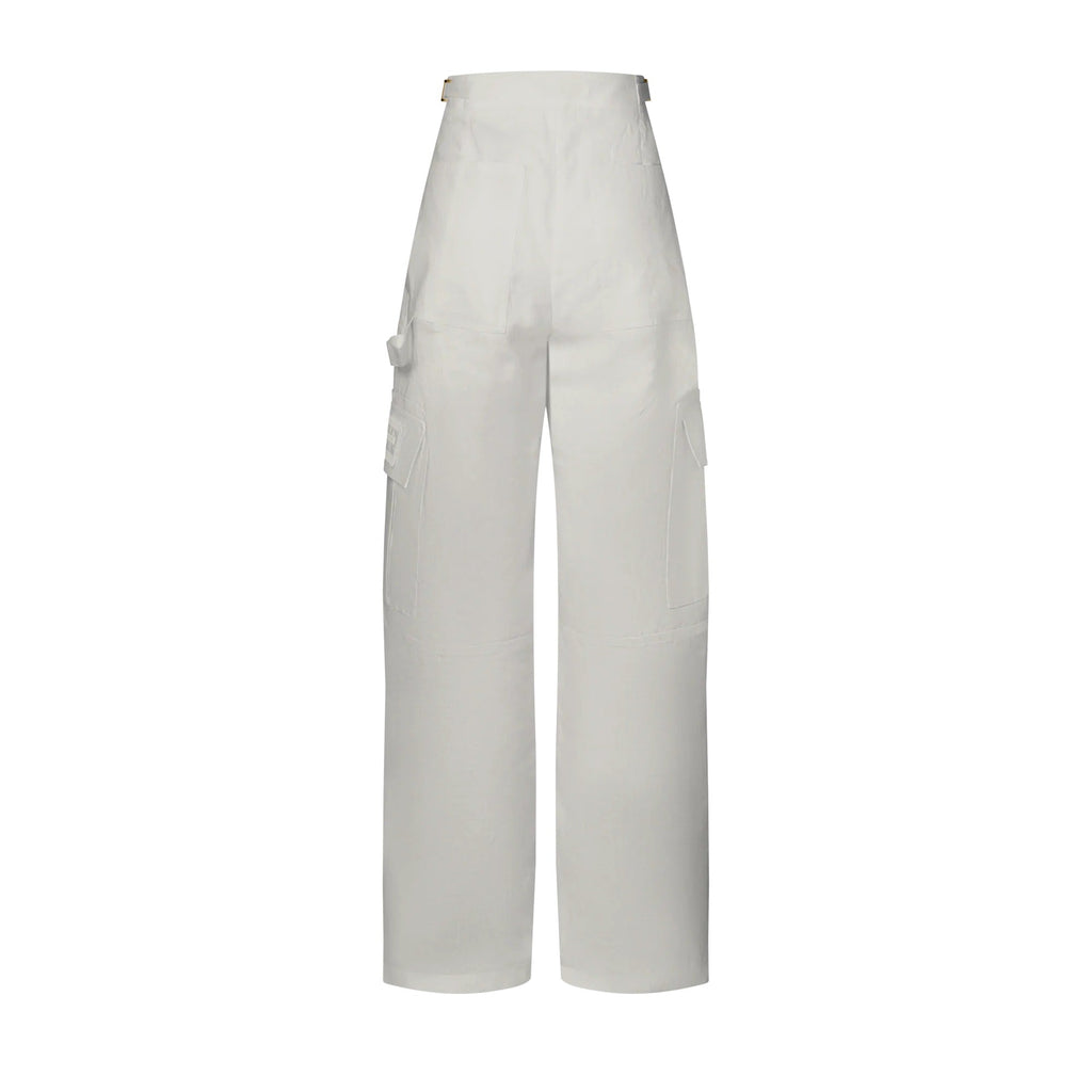 Linen Cargo Pants
