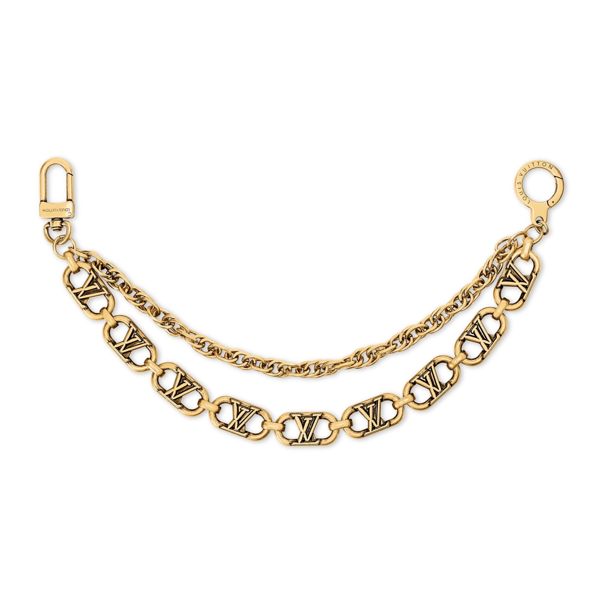 LV Flower Links Chain Belt