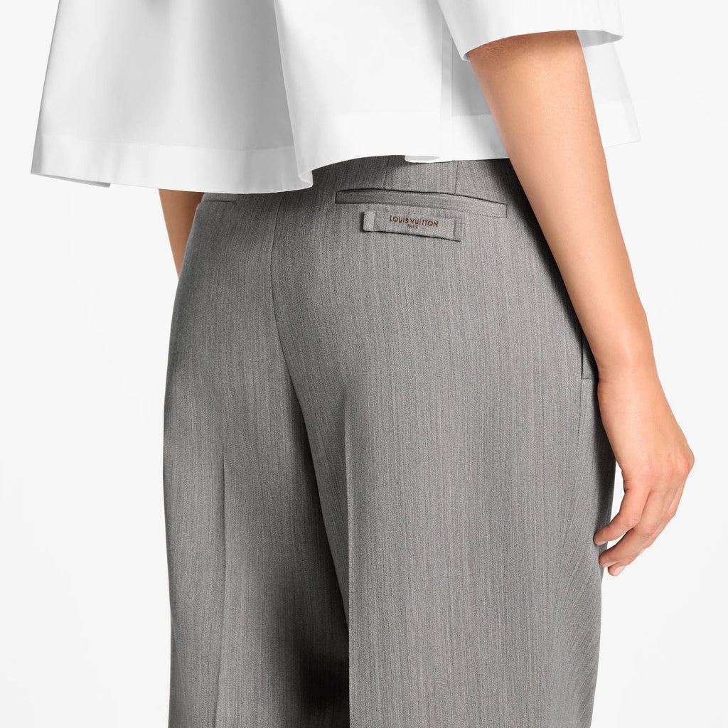 Color-Blocked Tailored Pants
