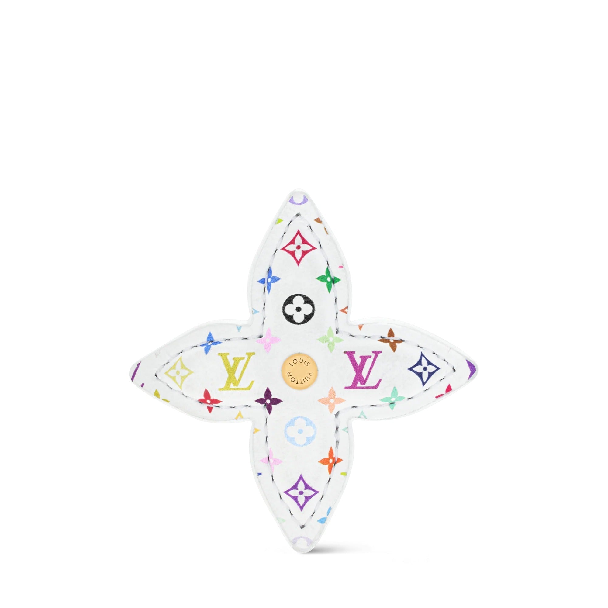 LV x TM Monogram Multicolor Flower Hair Clip