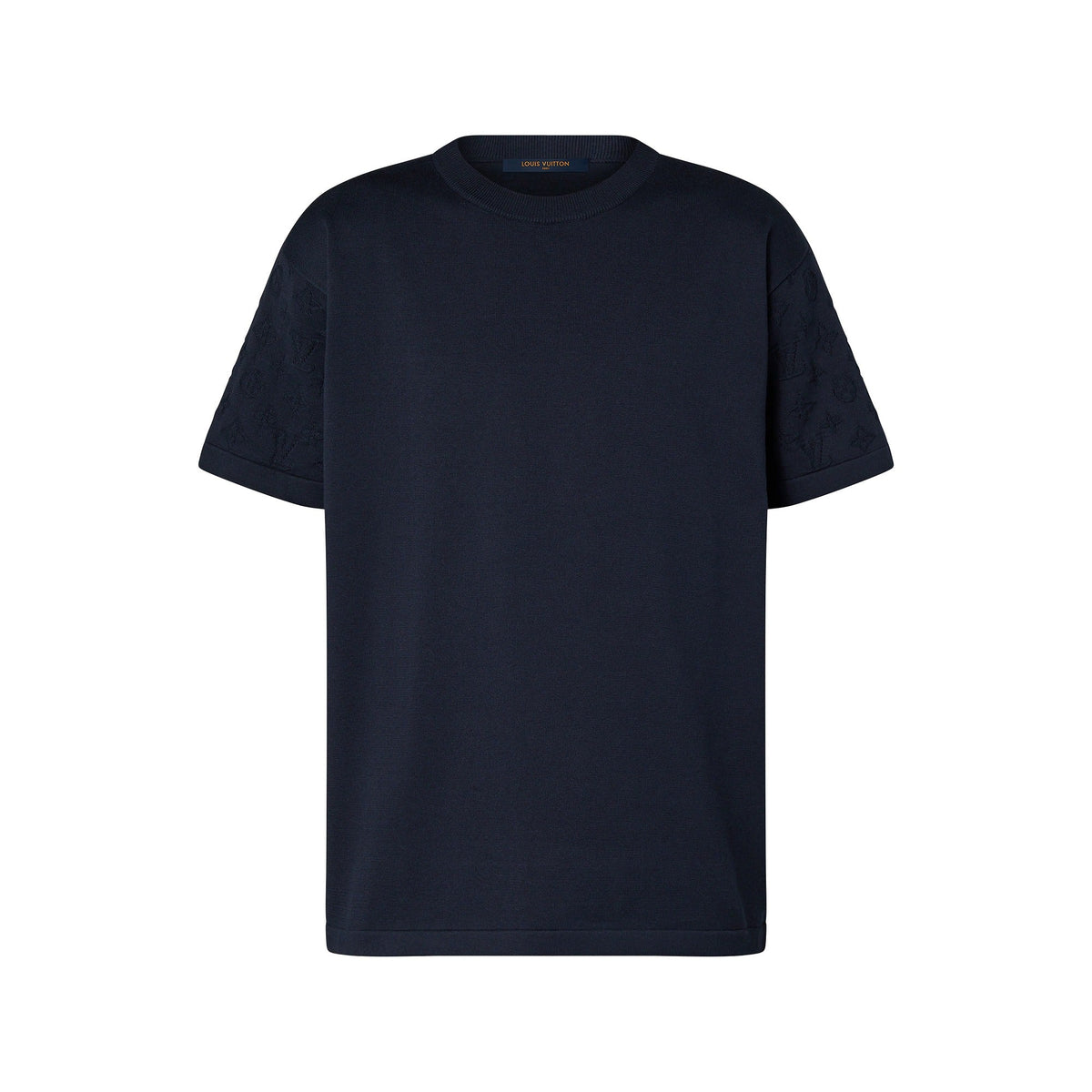 Short-Sleeved Cotton Crewneck