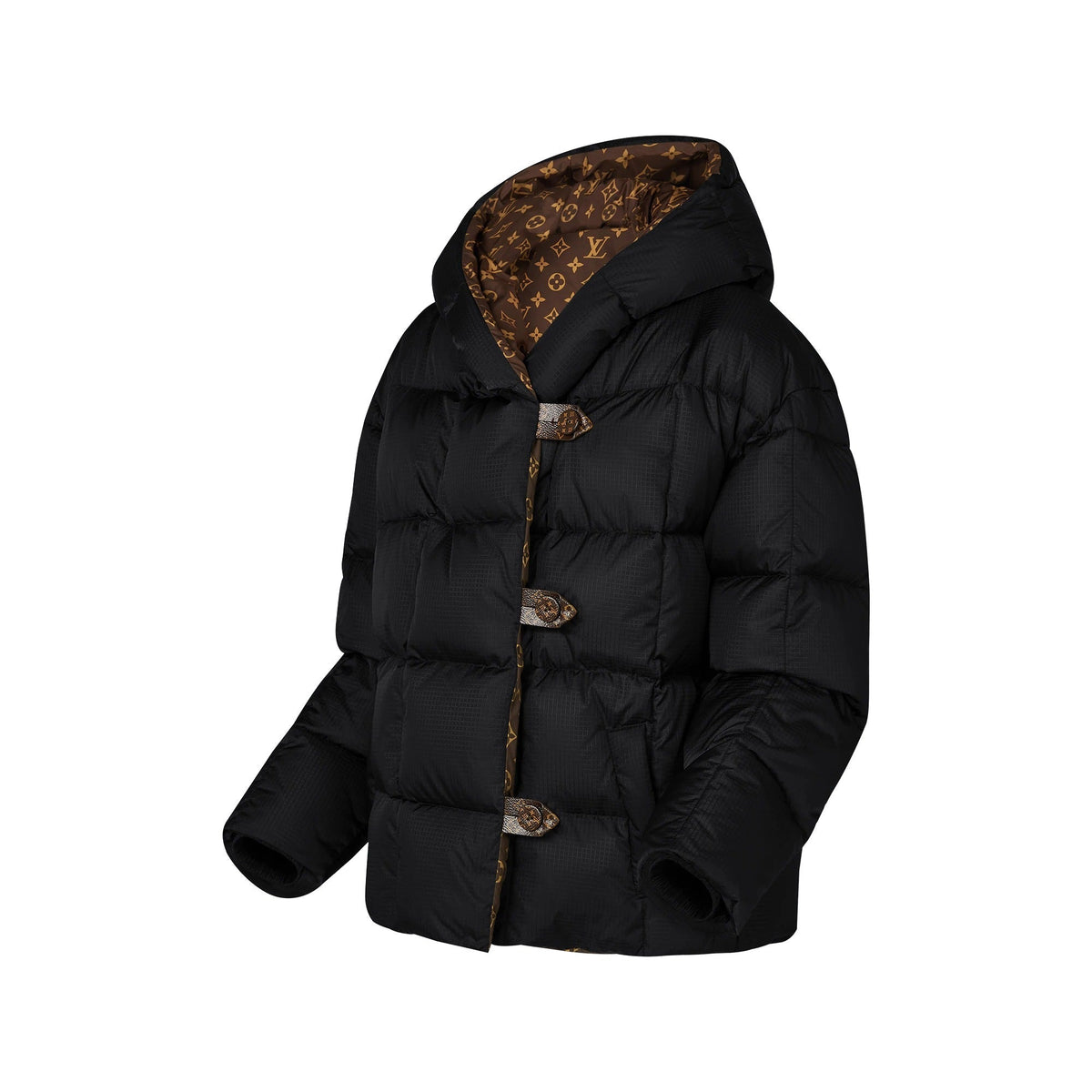 Long-Sleeved Pillow Puffer Jacket