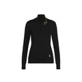 Shoulder Detail Turtleneck Sweater