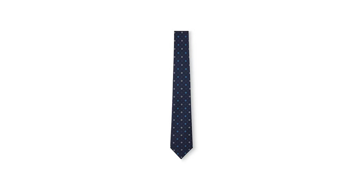 Monogram Flower Tie