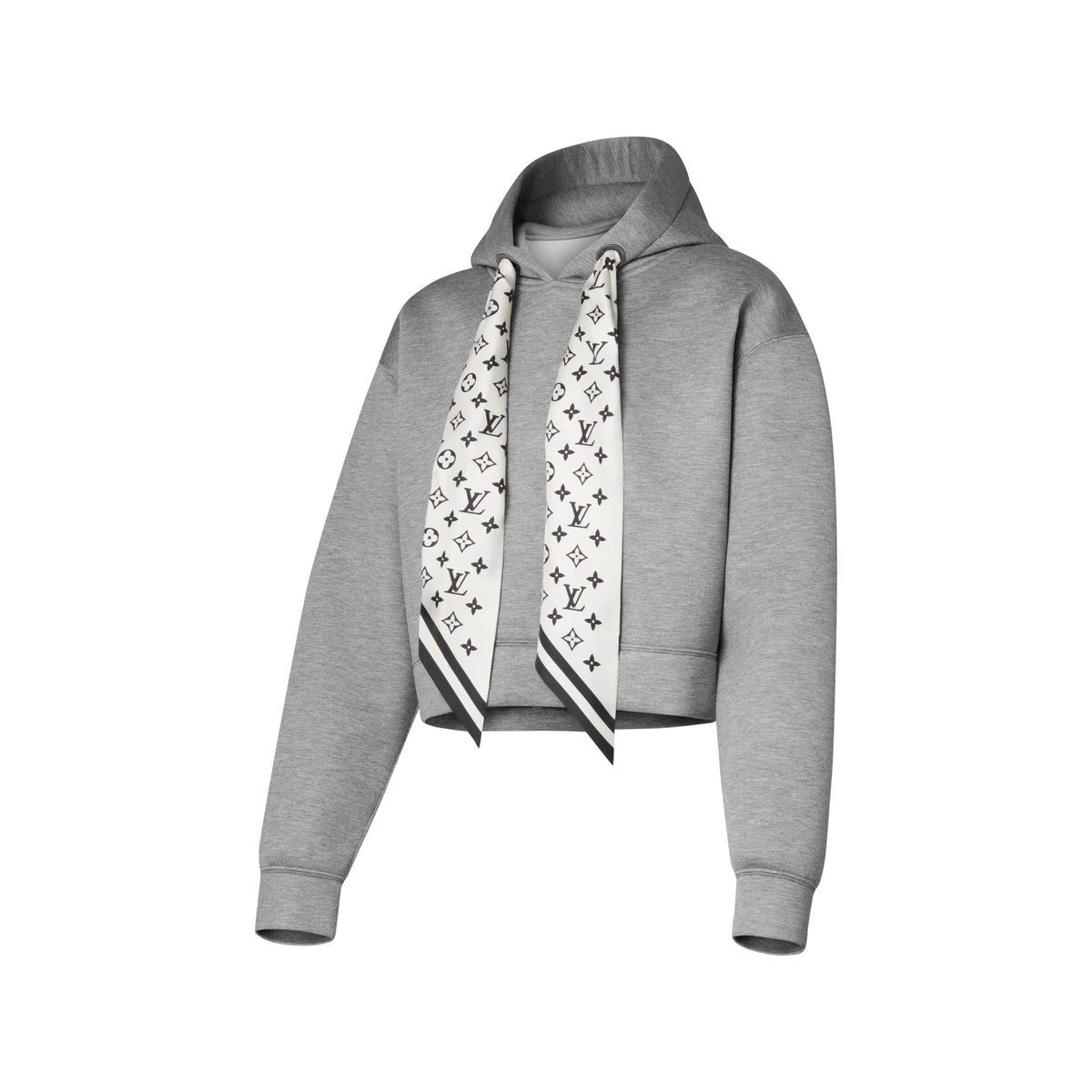 Signature Scarf Detail Hoodie