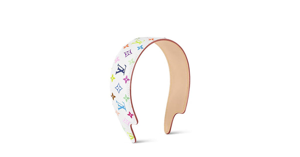 LV x TM Monogram Multicolor LV Outline Headband